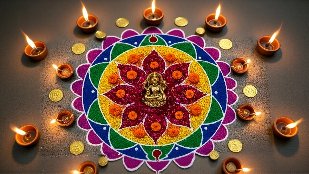 Historical roots of rangoli and its media journey