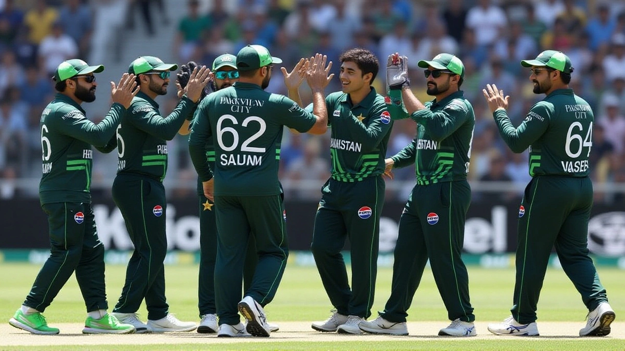 Pakistan chase 352 in Karachi, 260‑run stand reaches final